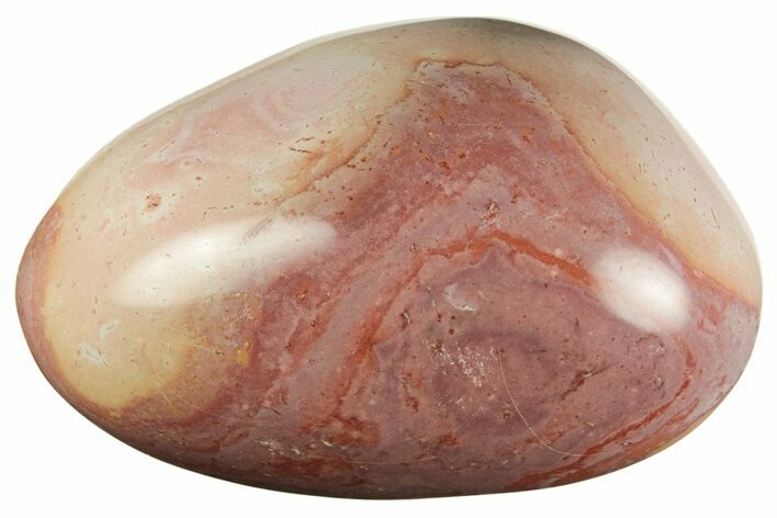 Polished Polychrome Jasper Palm Stone - Madagascar #217850